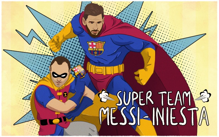 Era Messi-Iniesta. A la Contra