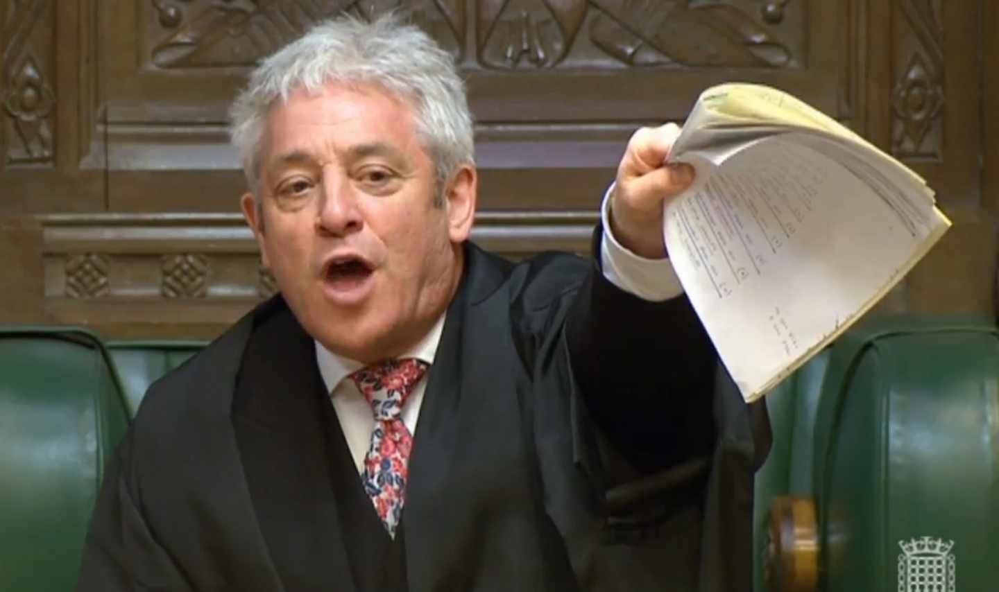 Resultado de imagen para Fotos del presidente del Parlamento británico, John Bercow,